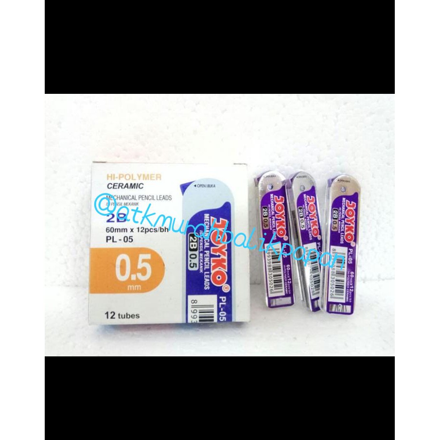 

Isi Pensil Polymer Joyko PL-05.