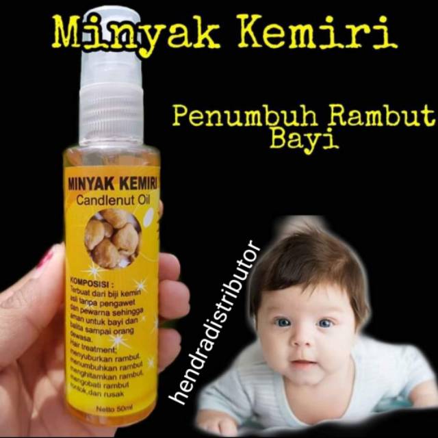 Jual Penumbuh Rambut Bayi Anak Minyak Kemiri Asli Indonesia Shopee Indonesia