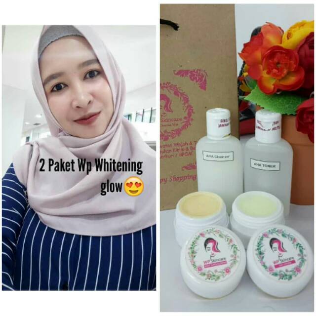 testi wp skincare whitening glowing series