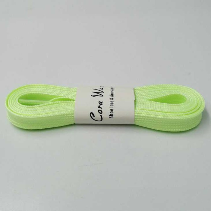 Tali Sepatu Luminous Shoelaces Glow in The Dark 2pc HIJAU -ED13