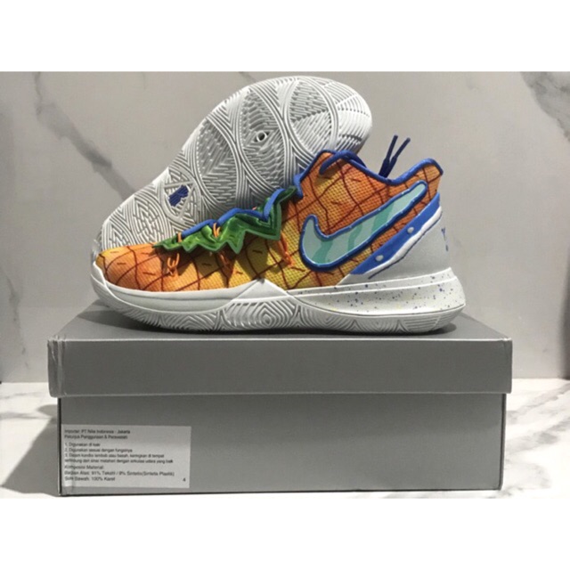 Kyrie 5 SpongeBob pinneaple House Original ( 42 , 44 , 45 )