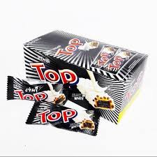 

DELFI TOP WAFER Coklat Black In White 6gr x 24 Pc (1 Box)