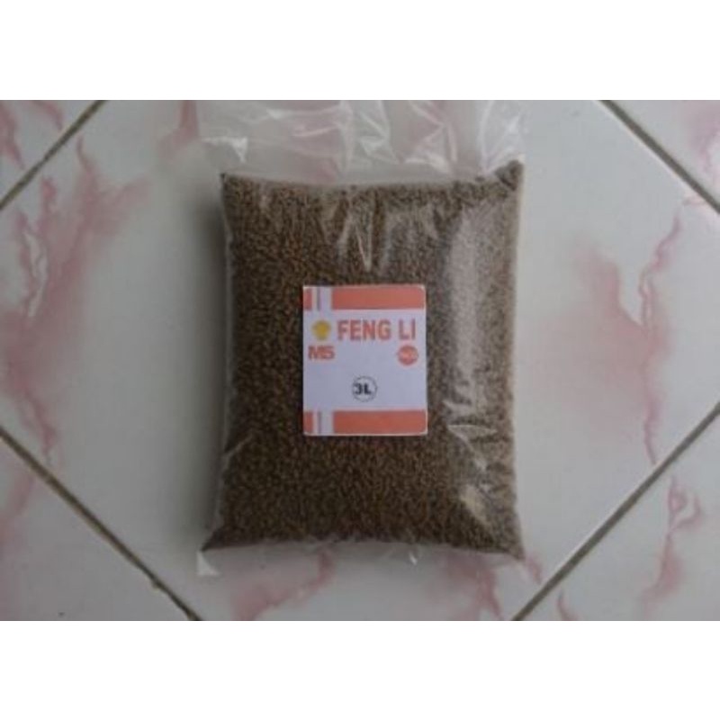 FENGLI 0 1kg pelet tenggelam pakan ikan udang lobster