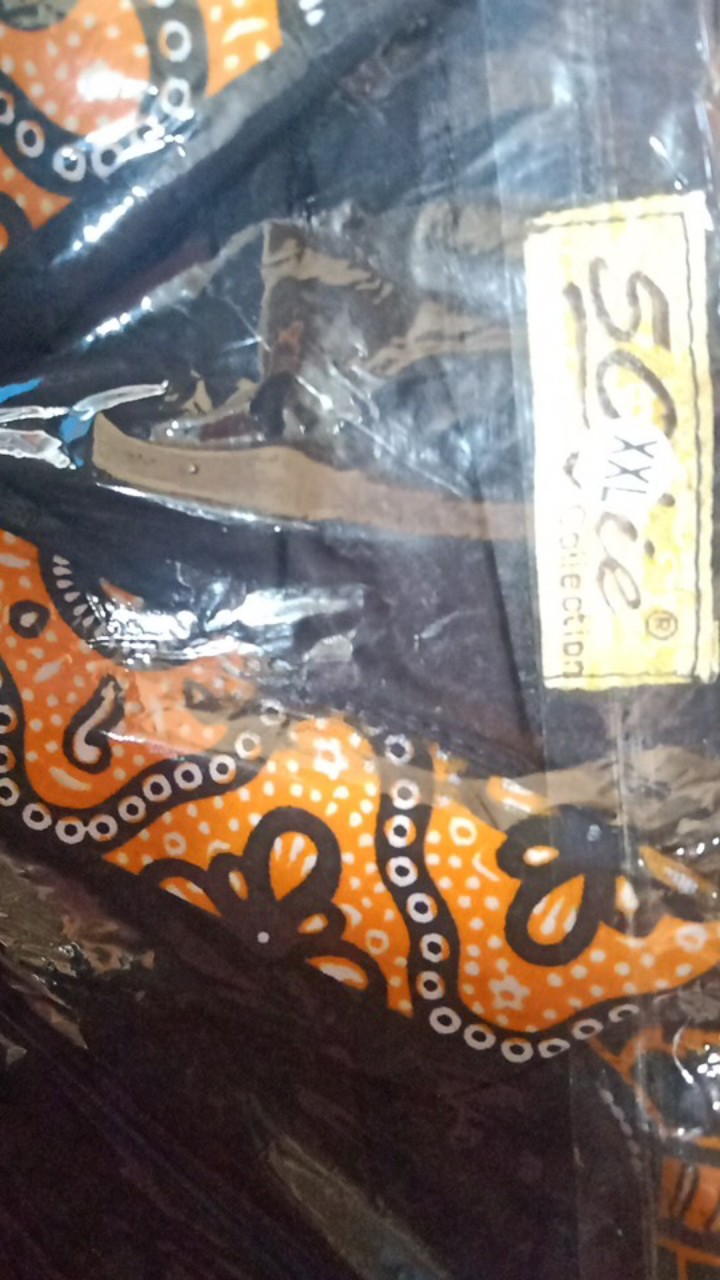 Hem Batik Pria Lengan Pendek