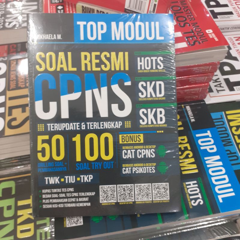 Buku Latihan Soal Pembahasan Soal Top Modul Resmi Cpns Skd Skb Shopee Indonesia