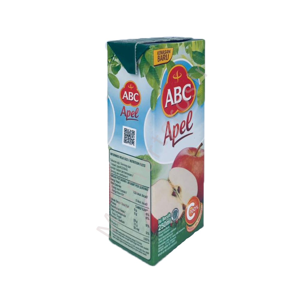 ABC / Minuman Buah Rasa Apel / 250ml