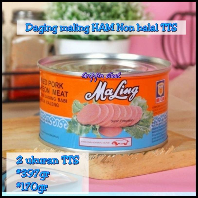 

Daging Maling Ham Tts 397Gr , 170Gr Silver Non Halal Kaleng Luncheon Pork Meat Termurah Babi Instant