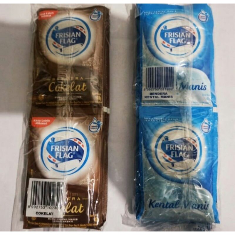 

bendera susu kental manis sachet