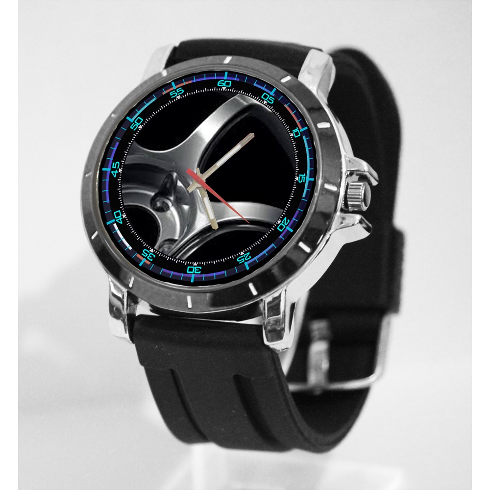 [Riashop] Jam Tangan Rubber VELG MOBIL ADVAN