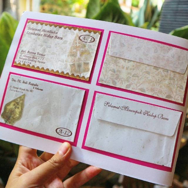 

Amplop lebaran, sumbangan murah