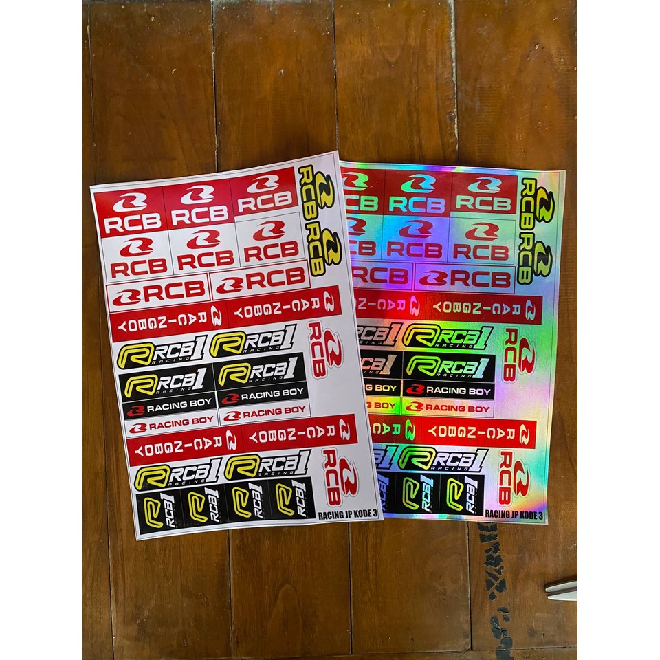 STICKER RACING MOTOR JP KODE 03