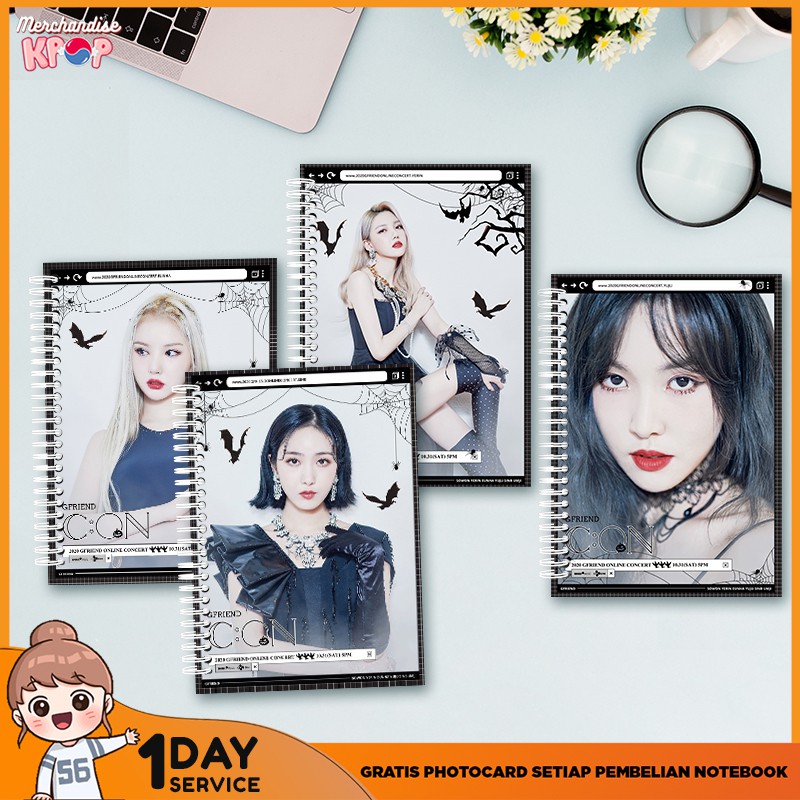 

[TERLARIS] Notebook A5 Buku Tulis Buku Catatan Buku Harian KPOP KOREA GFRIEND CON Ver-1