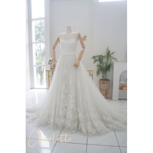 wedding gown gaun pengantin sewa - Charlotte
