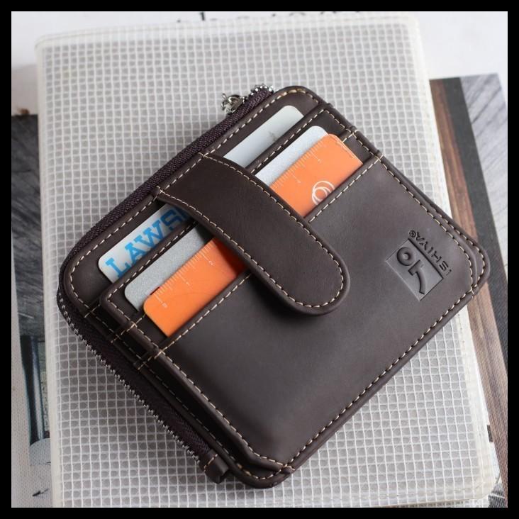 

BEST SELLER !!! DOMPET KULIT ASLI | DOMPET KARTU TIPIS CRAZY HORSE -ISHIYA VETO- TERLARIS