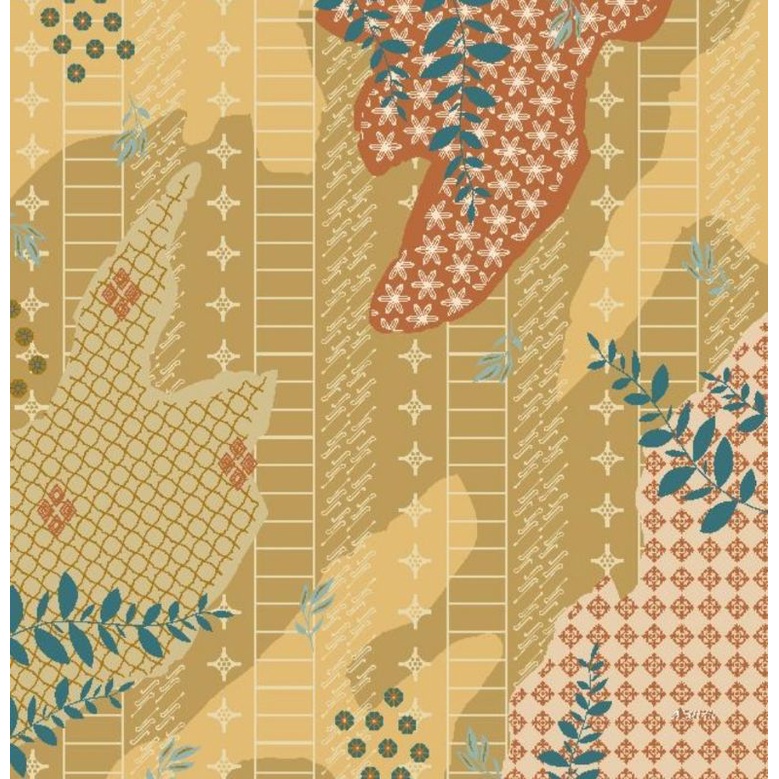 Segi4 Azara Motif Murah Random