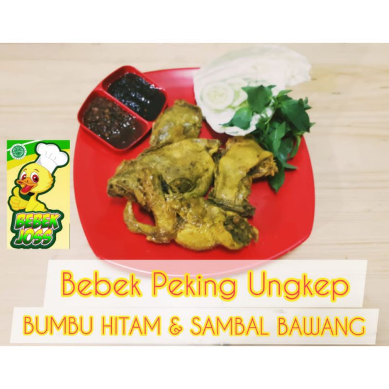 

bebek peking bumbu hitam