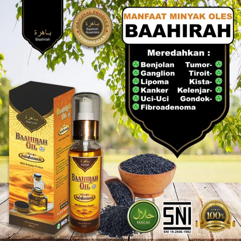 BAAHIRAH OIL MINYAK OLES BERBAGAI BENJOLAN