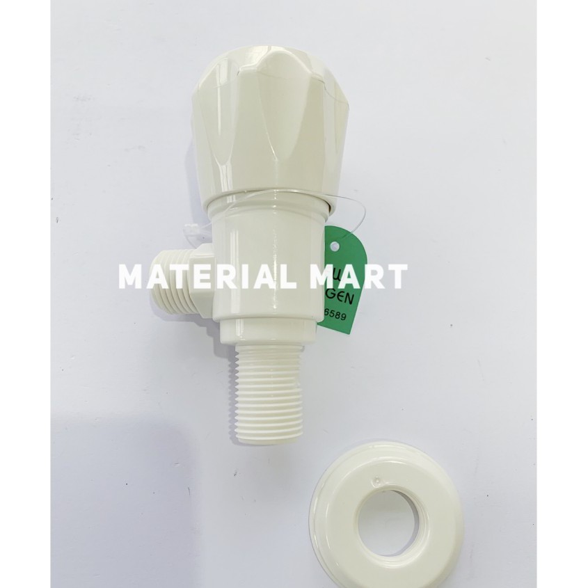 1PC Keran Shower Plastik 1/2 Inch | Kran Shower PVC 1/2&quot; | Kran Toilet | Material Mart