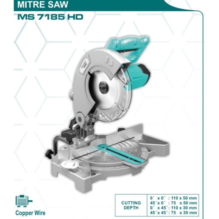 MESIN MITRE SAW 7&quot; NRT-PRO MS 7185HD BEST QUALITY PRODUCT