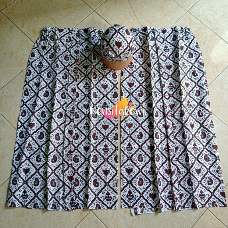 Set Prewed Instan / Baju Couple Prewedding Adat Jawa - Solo, Motif Sidoluhur