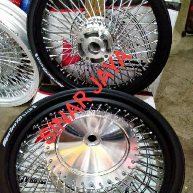 Velg jari ring 14 mio beat vario 110 125 150 fi esp pop xeon rc fino j soul sporty M3 Scoopy dll