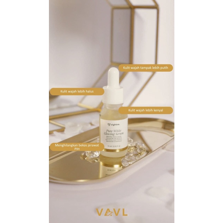 VAVL Pure White Series Free pouch + Gift