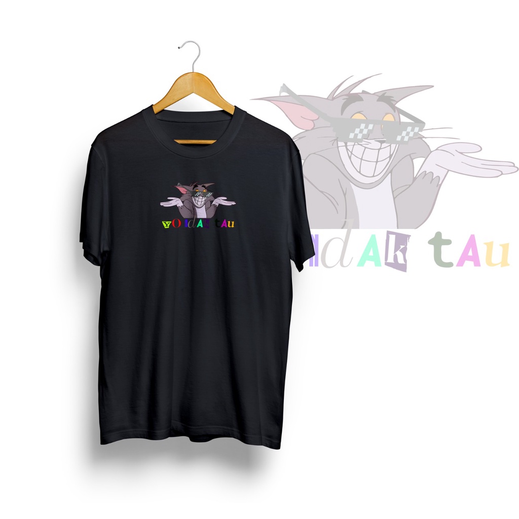 KAOS OVERSIZE YO NDAK TAU T-SHIRT