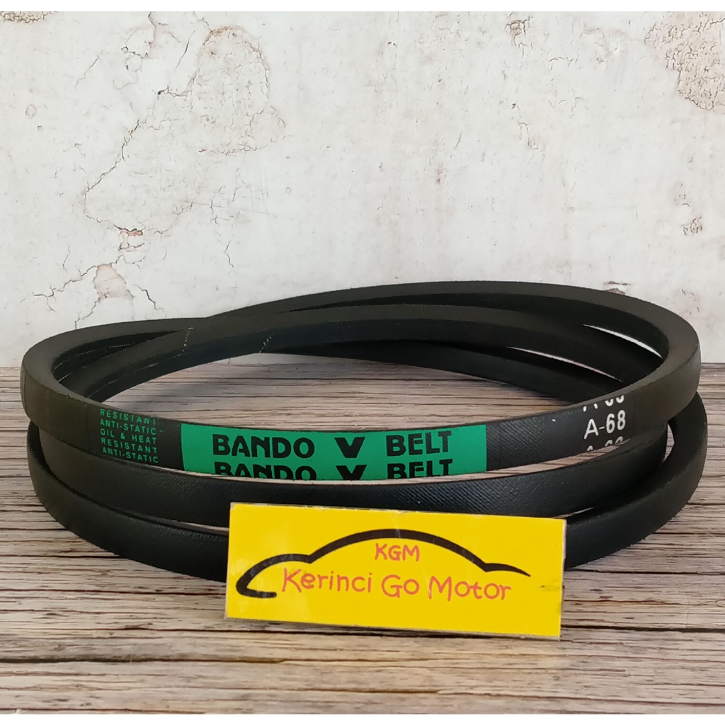 BANDO VAN BELT A-68 V BELT TALI KIPAS A68 FAN BELT VANBELT POLOS A-68