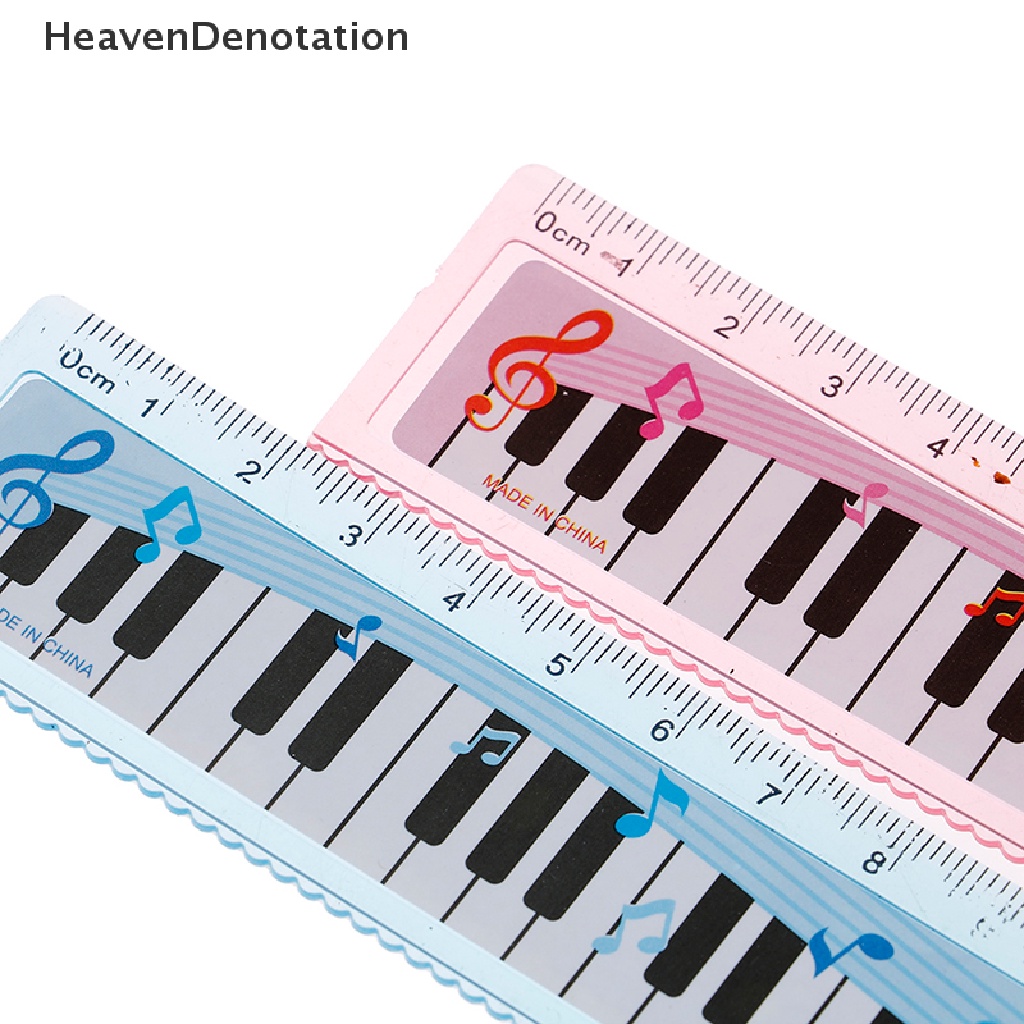 [HeavenDenotation] 1pc music ruler primary school students painting measuring scale creative ruler