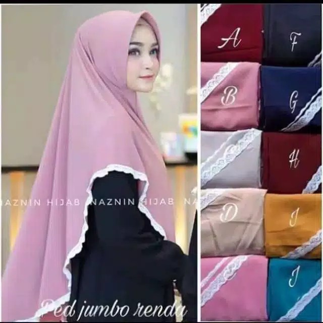 KHIMAR AUDY RENDA JUMBO/RENDA AUDY