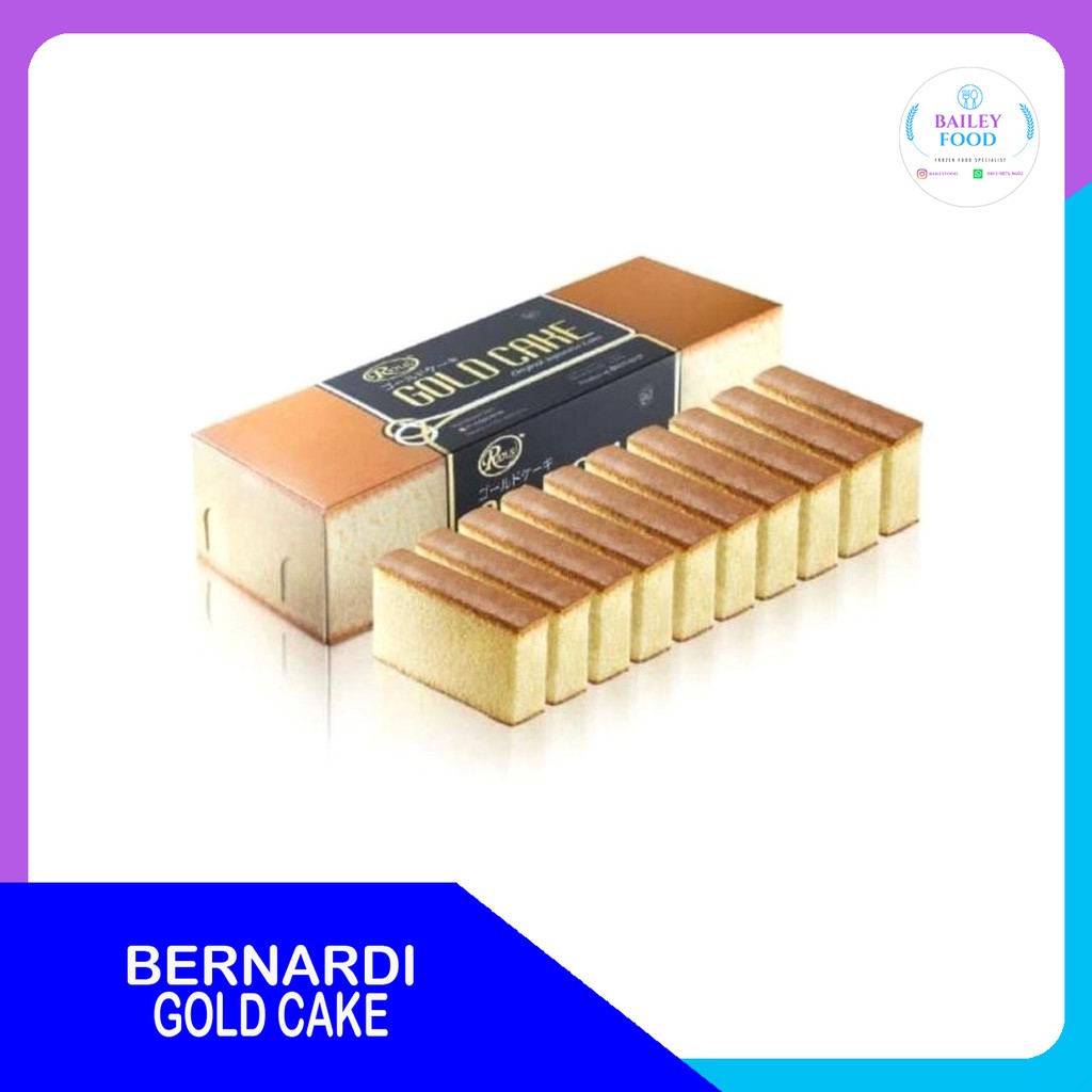

RIOUS GOLD CAKE ORIGINAL 190gr/rious gold cake original/ori Japanese cake BERNARDI