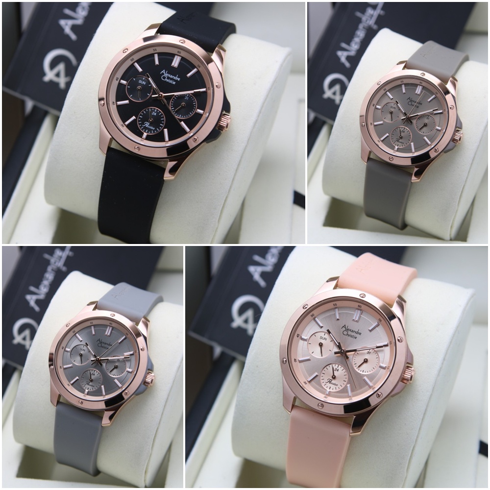 Jam Tangan Wanita Alexandre Christie AC 2970 BF Original