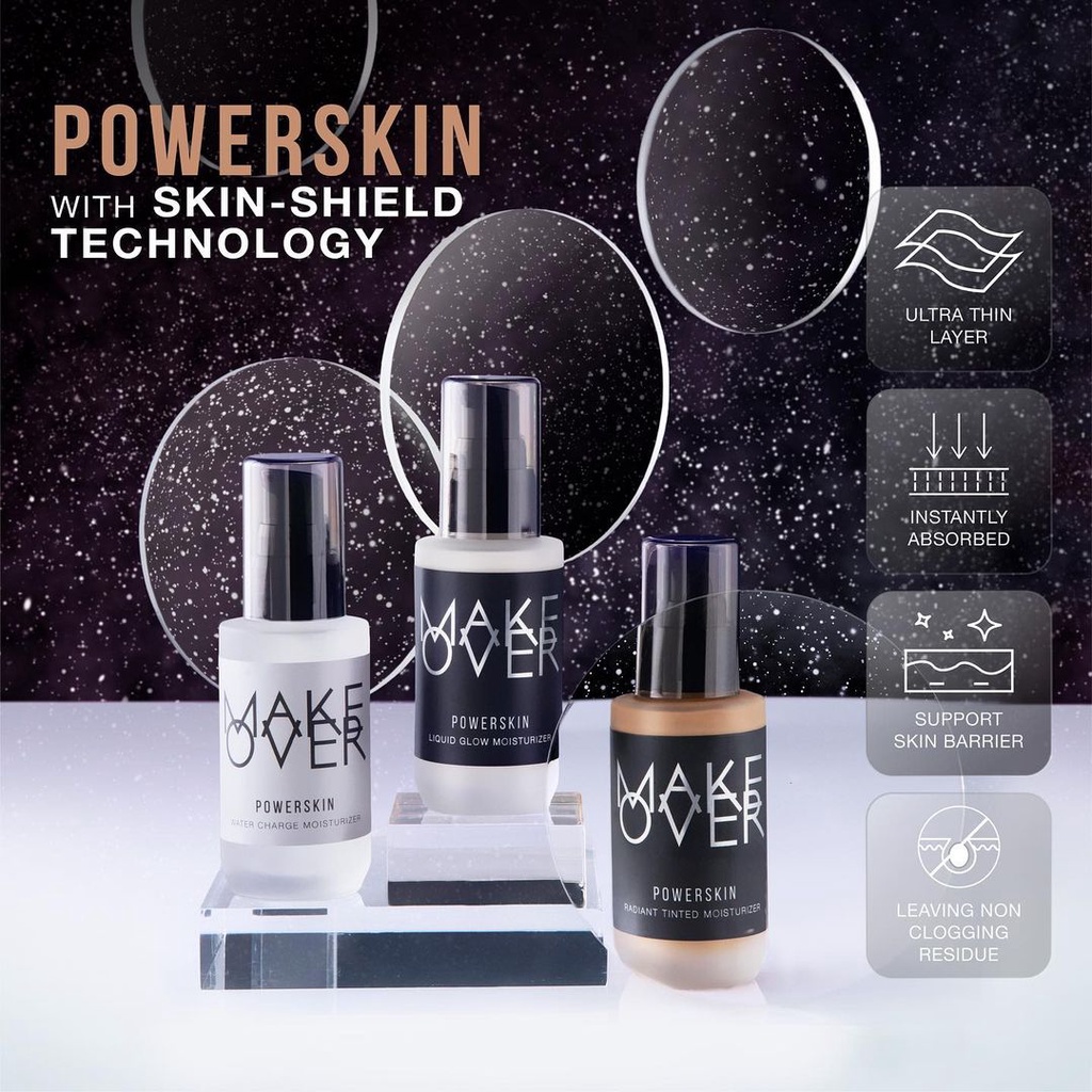 ★ BB ★ MAKE OVER Powerskin Series | MAKEOVER Powerskin Moisturizer