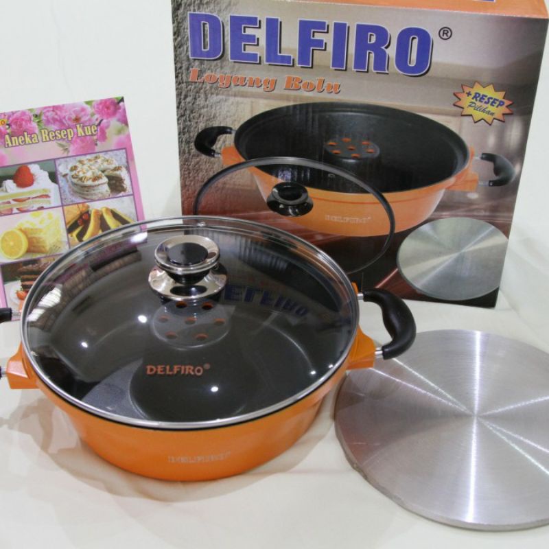 [ ⭐FREE ONGKIR⭐ ] Baking pan  DELFIRO teflon asli original anti lengket