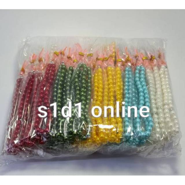 Souvenir Pernikahan Tasbeh / Tasbih Mutiara Kecil | Shopee