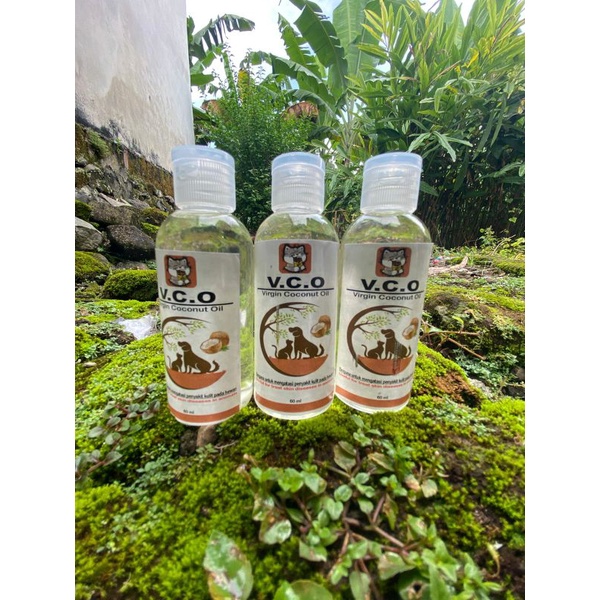 Virgin Coconut Oil Vanila pet care 60ML/VCO Kucing Anjing hewan peliharaan