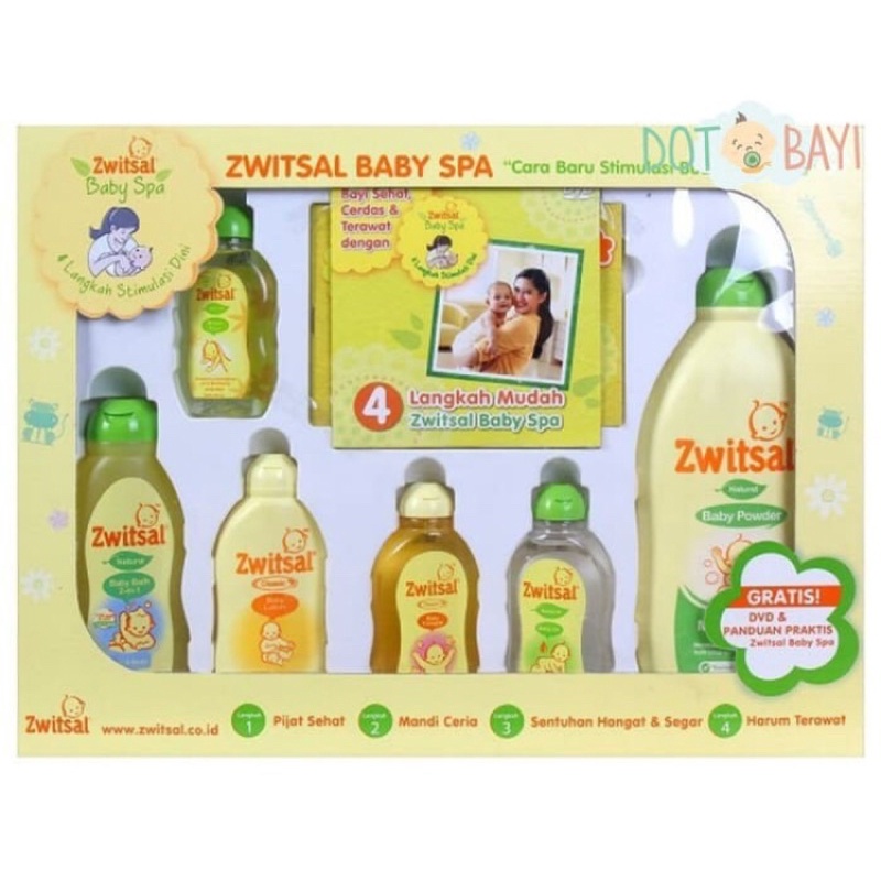 1 PAKET ZWITSAL BOX - PAKET SABUN MANDI - KADO BABY - SNI