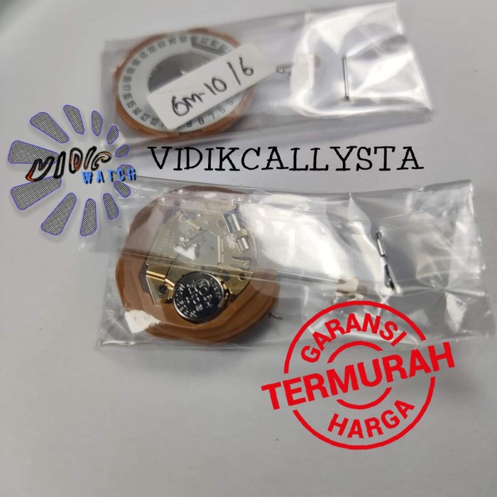 MOVEMENT MESIN JAM TANGAN MIYOTA GM10 GM-10 GM 10 TANGGAL ORIGINAL