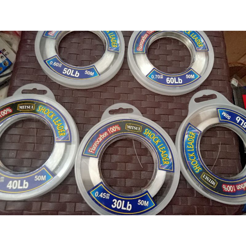 Shock Leader Mitsui Fluorocarbon 100%