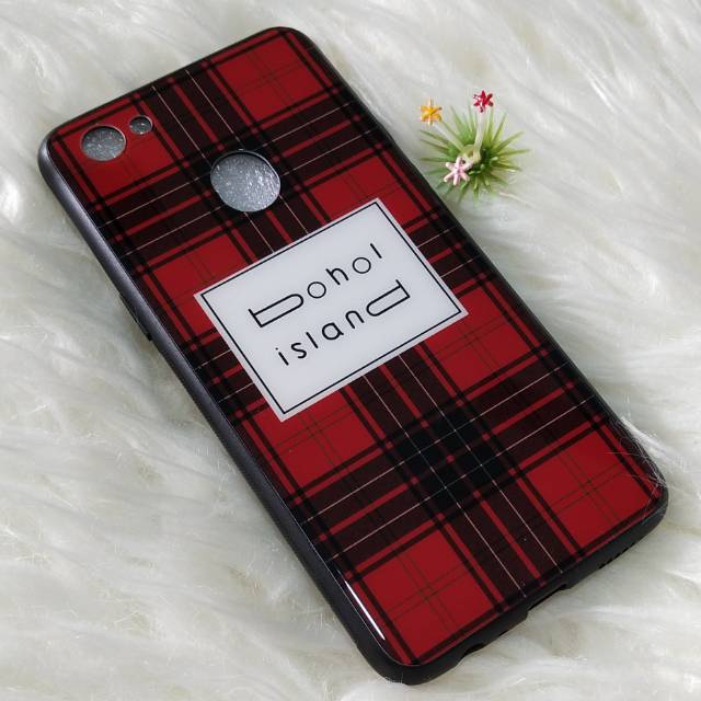 GLASS CASE OPPO F7 / F7 PRO BOHOL ISLAND