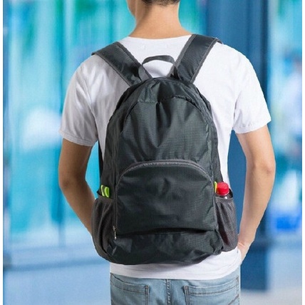 Backpack / Travel / Tas Punggung Lipat / Ransel lipat Traveling - Biru