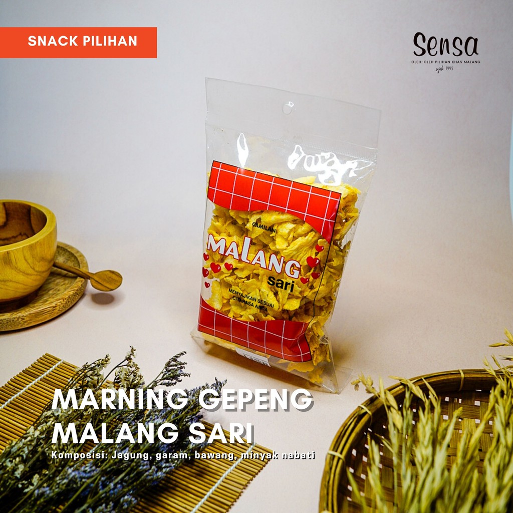 

Marning Jagung Gepeng Original / Asin Malang Sari