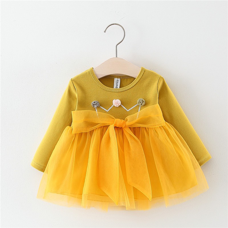 Bayi - 2 TAHUN | Yoo Na Dress Bayi Perempuan Gaun Bayi Perempuan Dres Tutu Korean Series Gaun Anak