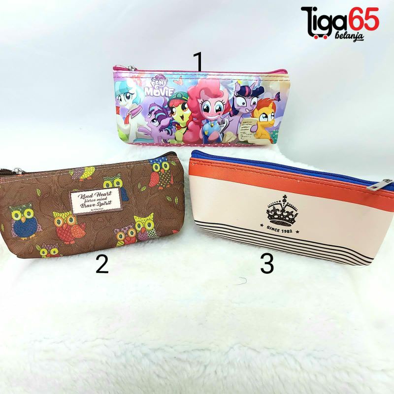 365 Bundling pencil bag 3 in 1 set, paket kotak pencil 3 pc