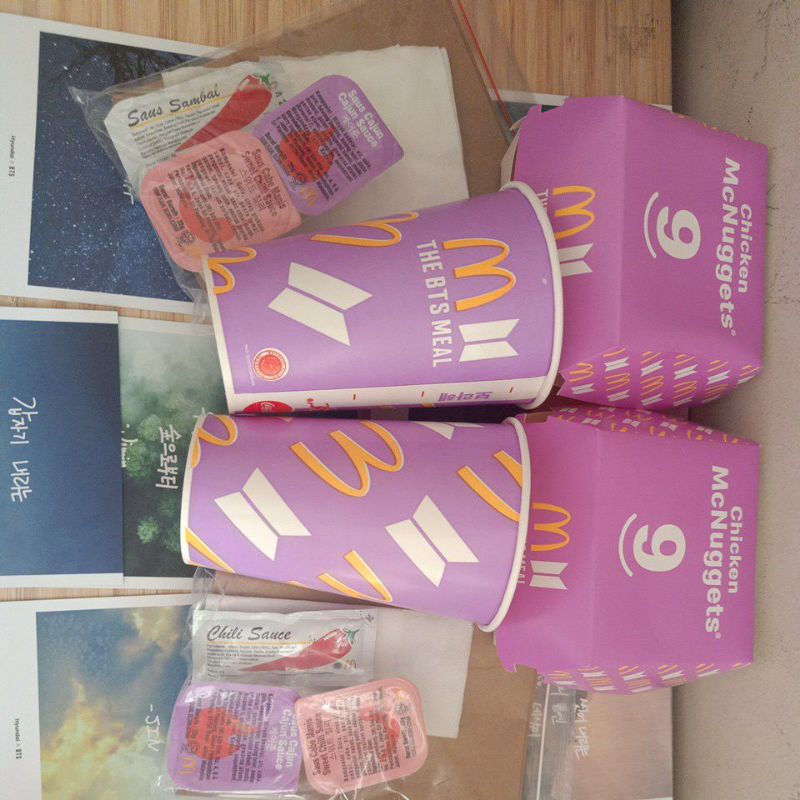 

BTS meal McD (kemasan)