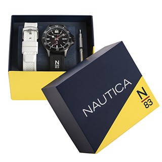 Nautica Jam Tangan Pria Urban Surf Napusf909 Cokelat Shopee