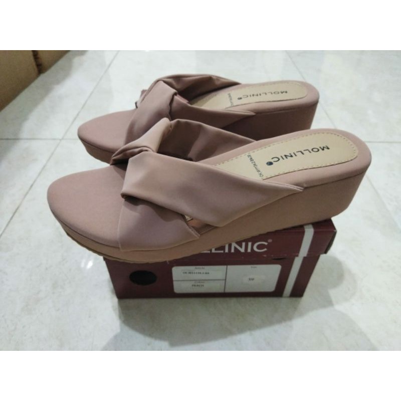 Sandal Wedges Wanita Mollinic