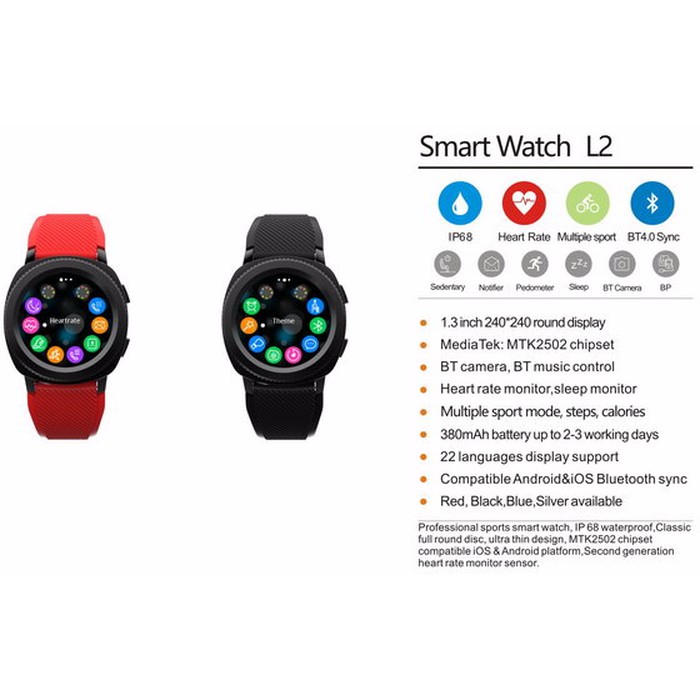 l2 smart watch