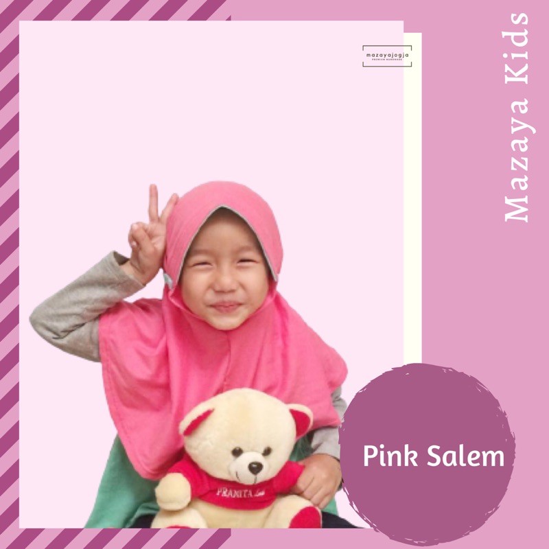 Mazaya Kids Chayra// Jilbab Anak// Bergo Anak// Jilbab Mazaya// Jilbab Bayi// mazayajogja