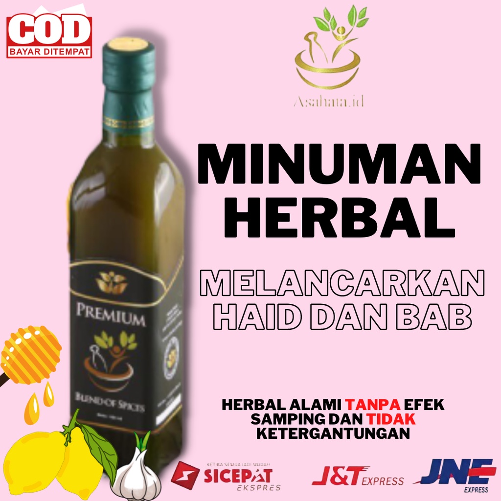 

Obat Pelancar Haid / Haid Teratur / Tanpa Efek Samping / Berkualitas / Premium - Asahata Blend Of Spices